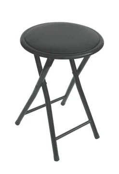 Klapphocker Bennie schwarz B/H/T/D: ca. 30x45x30x30 cm
