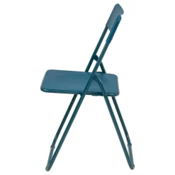 Klappstuhl Viva blau Kunststoff B/H/T: ca. 84,5x80x46 cm