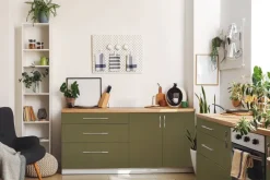 Klebefolie olive B/L: ca. 45x200 cm