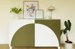 Klebefolie olive B/L: ca. 67,5x200 cm