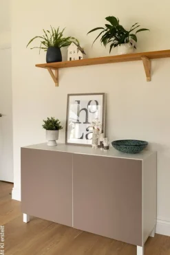Klebefolie teak B/L: ca. 45x200 cm