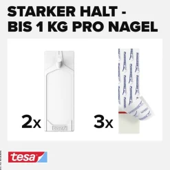 Klebenagel 2 tlg.