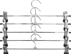 Kleiderbügel silber Metall