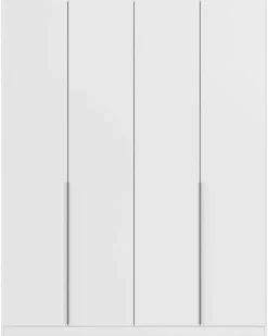 Kleiderschrank Alabama Alpinweiß B/H/T: ca. 181x229x54 cm