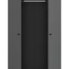 Kleiderschrank DARWIN anthrazit B/H/T: ca. 80x176x51 cm