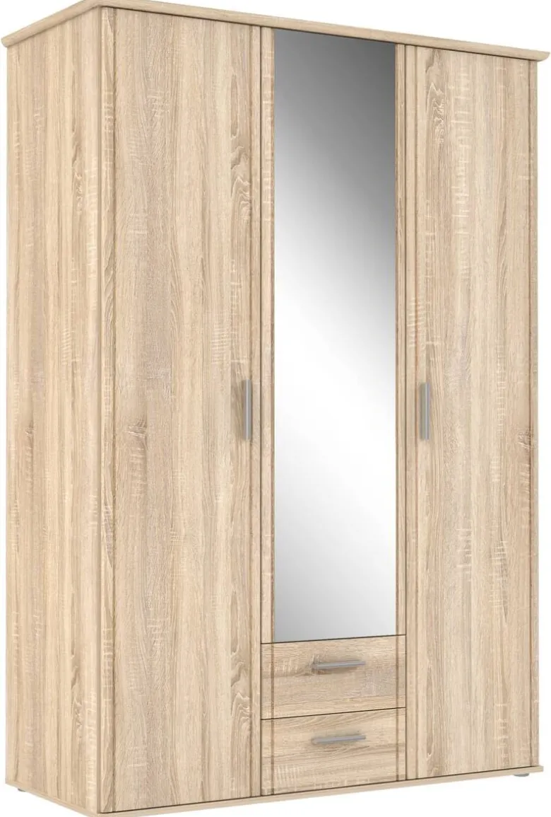 Kleiderschrank Eiche Sonoma Nachbildung B/H/T: ca. 139,2x200,8x59,6 cm