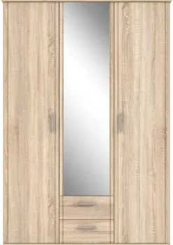 Kleiderschrank Eiche Sonoma Nachbildung B/H/T: ca. 139,2x200,8x59,6 cm