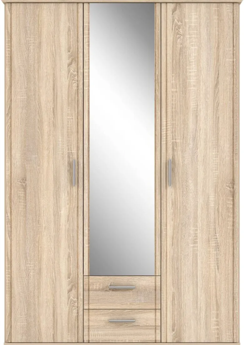 Kleiderschrank Eiche Sonoma Nachbildung B/H/T: ca. 139,2x200,8x59,6 cm
