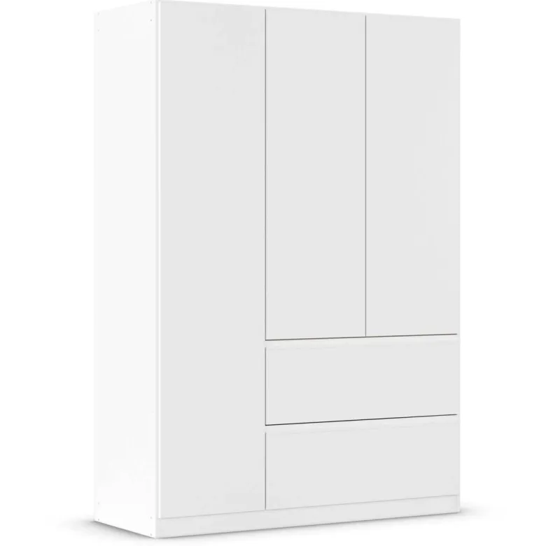 Kleiderschrank Joel Alpinweiß B/H/T: ca. 136x197x54 cm