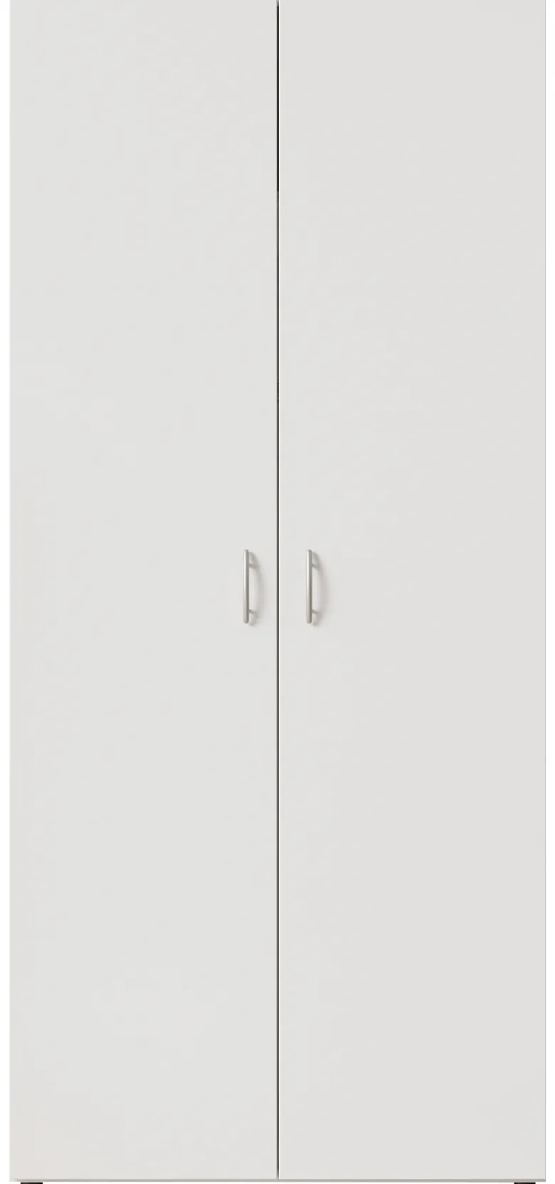 Kleiderschrank Joe weiß B/H/T: ca. 81x176x50,8 cm