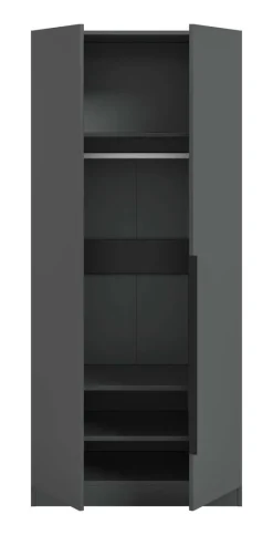 Kleiderschrank KOPENHAGEN anthrazit B/H/T: ca. 80x181x52 cm