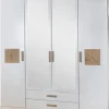 Kleiderschrank Kärnten Alpinweiß B/H/T: ca. 179x199x58 cm