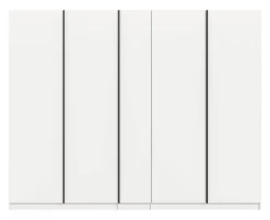 Kleiderschrank OAKLAND weiß B/H/T: ca. 230x183x53 cm