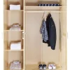 Kleiderschrank Pelle natur B/H/T: ca. 140x190x55 cm
