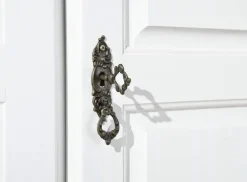 Kleiderschrank Reutte weiß B/H/T: ca. 104x198x56 cm