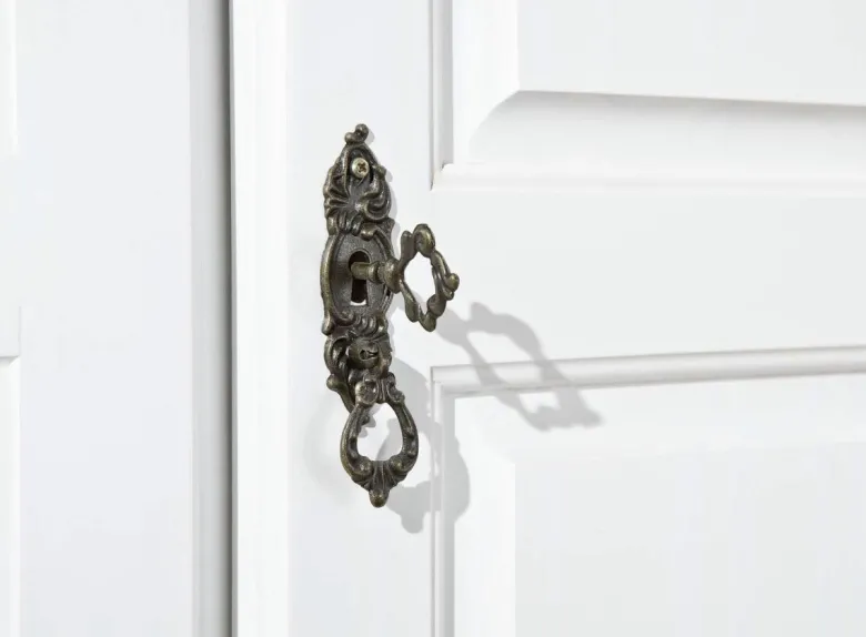 Kleiderschrank Reutte weiß B/H/T: ca. 104x198x56 cm