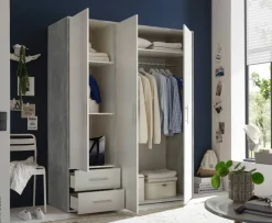 Kleiderschrank Valencia B/H/T: ca. 155x195x60 cm