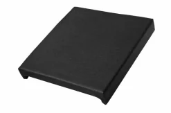 Klemmkissen Madagaskar schwarz Kunstleder B/H/T: ca. 45x6x42 cm