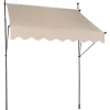 Klemm-Markise Amrum beige B/L: ca. 195x120 cm