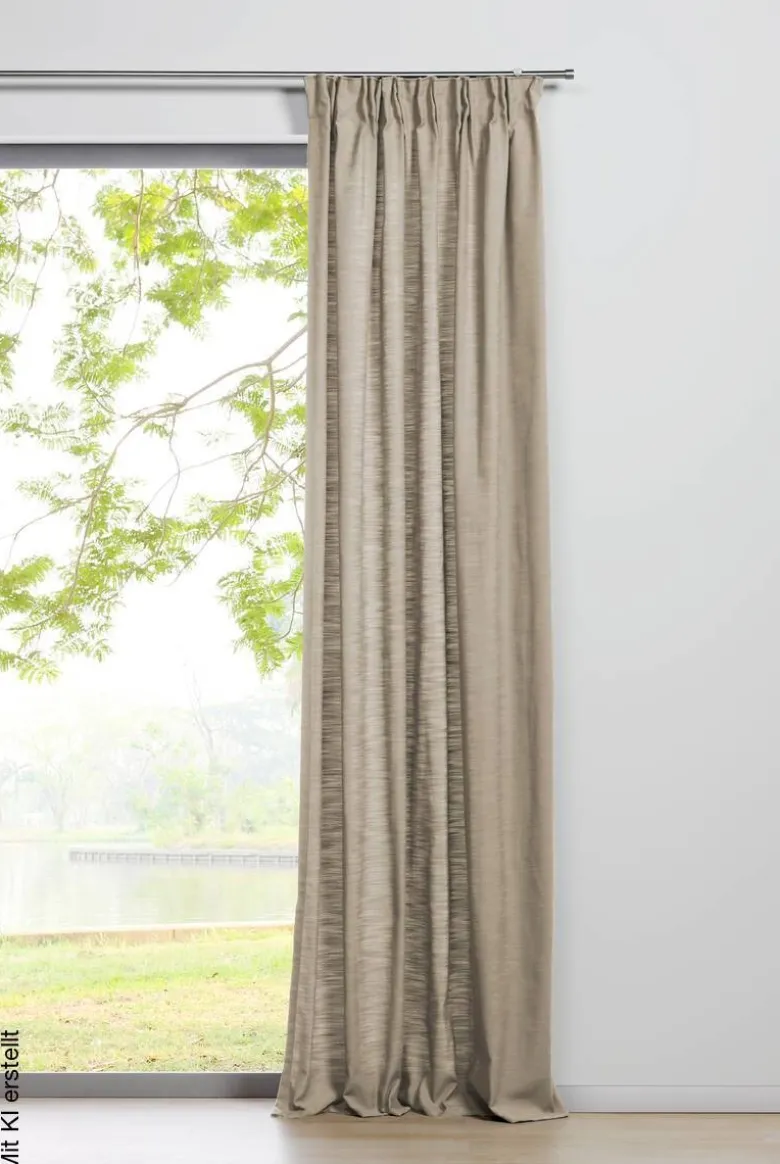 Kombivorhang BALANCE beige B/L: ca. 135x245 cm