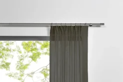 Kombivorhang 2er Pack Pure grau B/L: ca. 135x245 cm