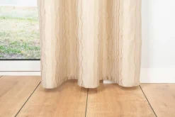 Kombivorhang 2er Pack Stream sand B/L: ca. 135x245 cm