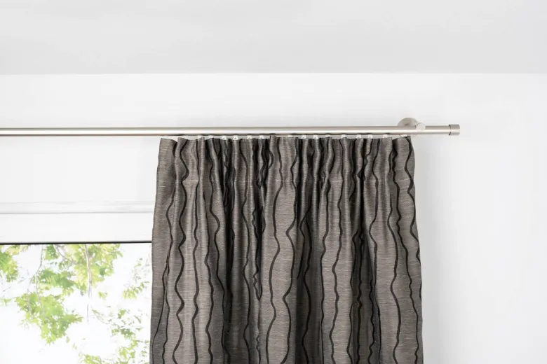 Kombivorhang 2er Pack Stream taupe B/L: ca. 135x245 cm