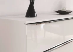 Kommode Aldono Deluxe Alpinweiß B/H/T: ca. 160x81x42 cm