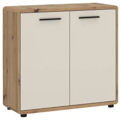 Kommode Fontana Plus Eiche Artisan Nachbildung Kaschmir B/H/T: ca. 89x87x40 cm