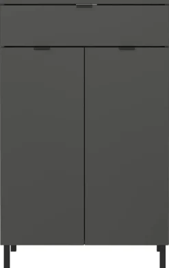 Kommode 1981-547 Graphit Optik B/H/T: ca. 60x97x34 cm