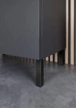 Kommode 1981-547 Graphit Optik B/H/T: ca. 60x97x34 cm