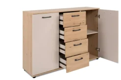 Kommode Kerry 01C Eiche Artisan Nachbildung Kaschmir B/H/T: ca. 120x85x35 cm