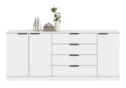 Kommode KOPENHAGEN weiß B/H/T: ca. 185x80x35 cm