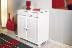 Kommode Lovi weiß lackiert B/H/T: ca. 88x87x43 cm