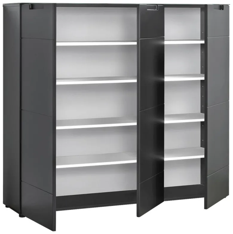 Kommode Mailand 13 anthrazit B/H/T: ca. 135x120x34 cm