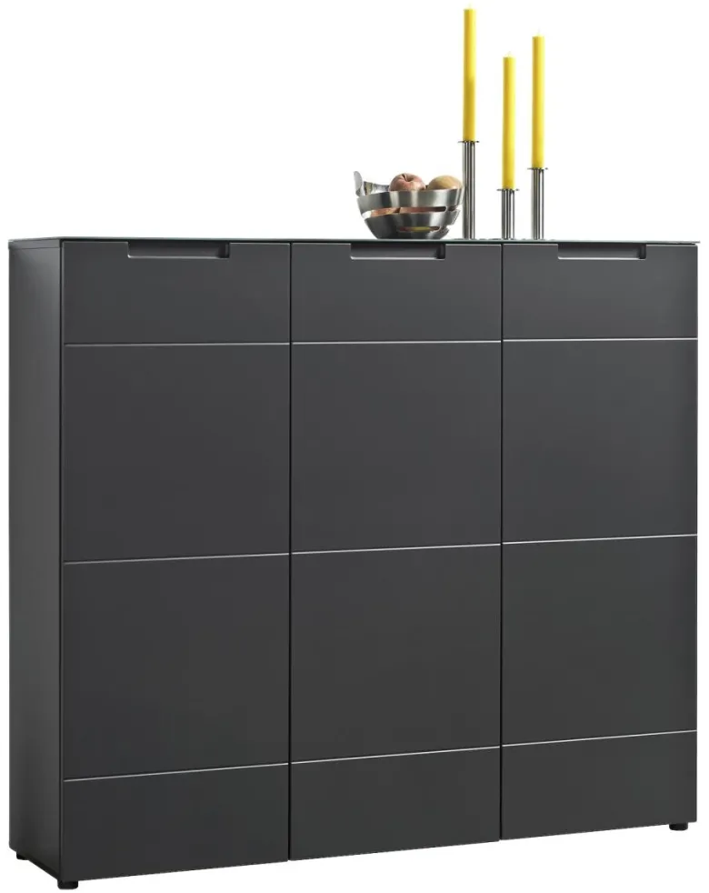Kommode Mailand 13 anthrazit B/H/T: ca. 135x120x34 cm