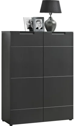 Kommode Mailand 11 anthrazit B/H/T: ca. 90x120x34 cm