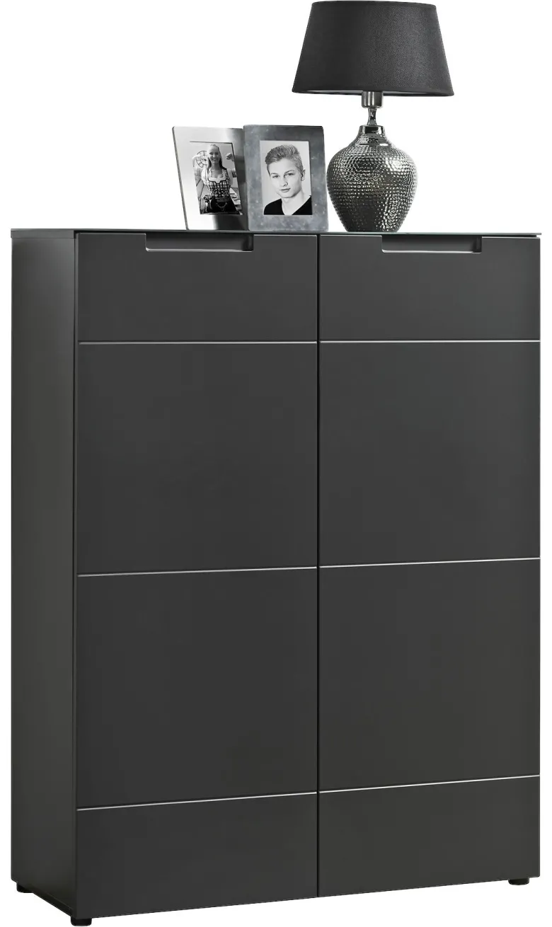 Kommode Mailand 11 anthrazit B/H/T: ca. 90x120x34 cm