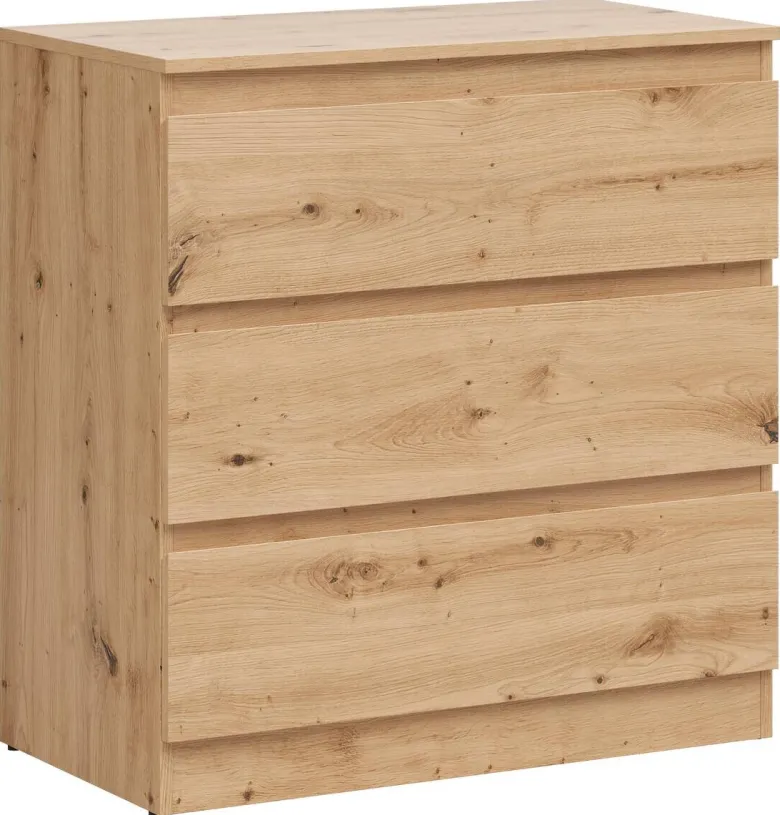 Kommode Mara Eiche Artisan Nachbildung B/H/T: ca. 77x81x42 cm