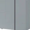 Kommode Mesa Graphit Nachbildung Silbergrau Hochglanz B/H/T: ca. 94x103x43 cm