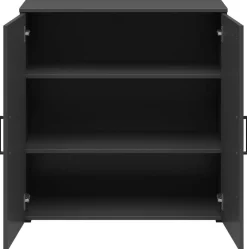 Kommode Multi-Stauraum Typ 24 anthrazit B/H/T: ca. 80x83x40 cm