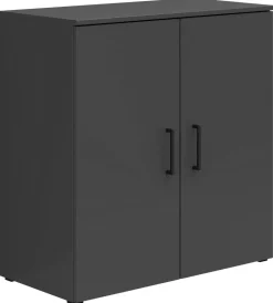 Kommode Multi-Stauraum Typ 24 anthrazit B/H/T: ca. 80x83x40 cm