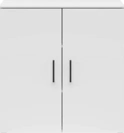 Kommode Multi-Stauraum Typ 24 weiß B/H/T: ca. 80x83x40 cm