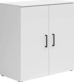 Kommode Multi-Stauraum Typ 24 weiß B/H/T: ca. 80x83x40 cm