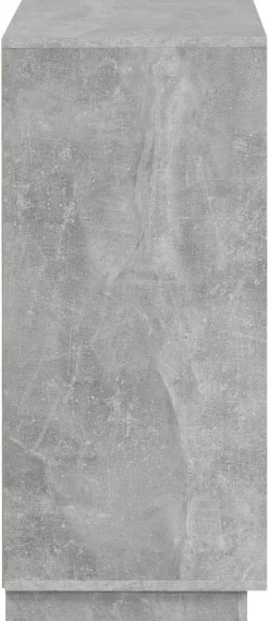 Kommode Phoenix Beton Optik weiß glänzend B/H/T: ca. 79x88x40 cm