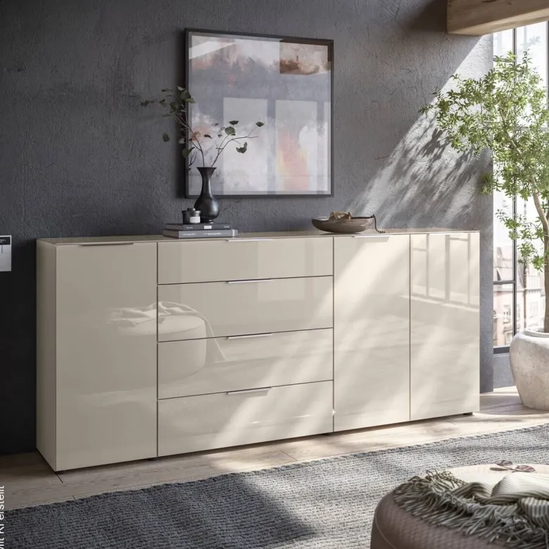 Kommode Santorin Cashmere B/H/T: ca. 226x99x40 cm