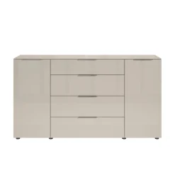 Kommode Santorin Kaschmir Chrom B/H/T: ca. 180x99x40 cm