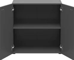 Kommode System 64 anthrazit matt B/H/T: ca. 64x64x35 cm