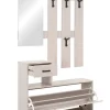 Kompaktgarderobe Garda 41A Kaschmirgrau B/H/T: ca. 100x180x25 cm