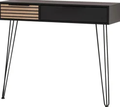 Konsolentisch Hank schwarz matt B/H/T: ca. 103,7x88,4x32,05 cm